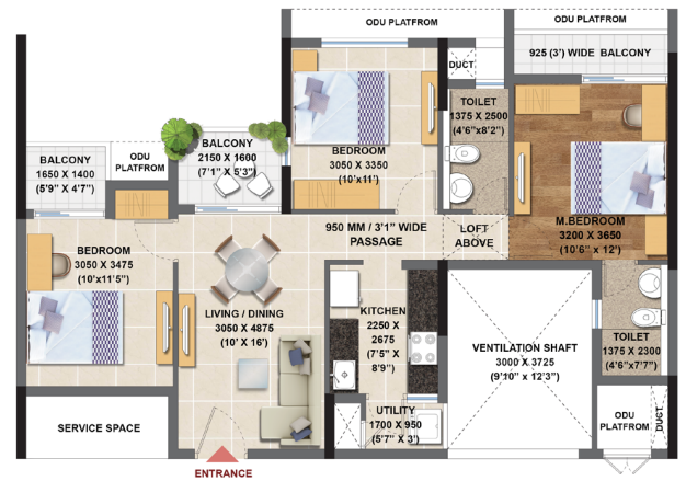 3 BHK-5