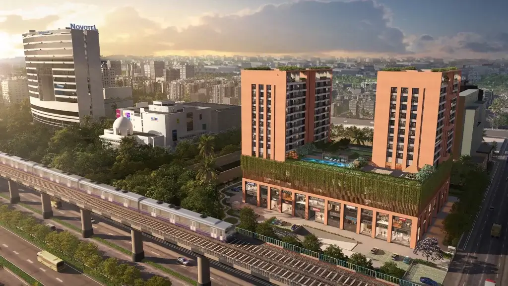 Modern luxury apartments with seamless connectivity and high-class amenities.